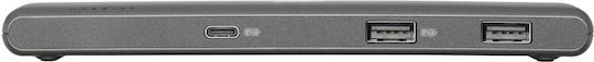 Corsair USB100 Hub 7 Θυρών USB 3.0 με σύνδεση USB-C Γκρι