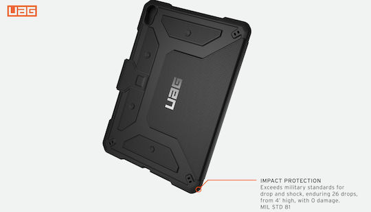 UAG Metropolis SE Flip Cover Ανθεκτική Μαύρη (Galaxy Tab S8+)