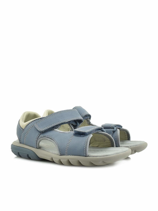 Sandale Copii Rocco Wave K Anatomici Albastre Deschis