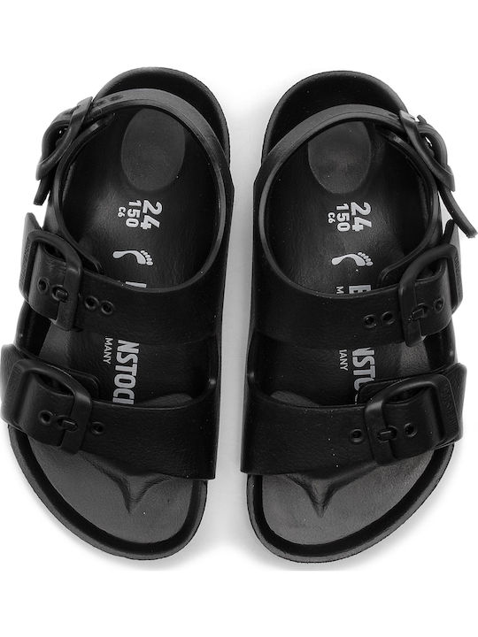 Kinder Sandalen Milano Eva Anatomisch Schwarz
