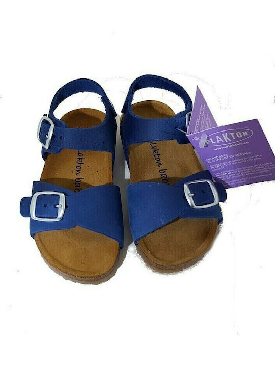 Παιδικά Πέδιλα Pixel Ανατομικά Nobuck Blue