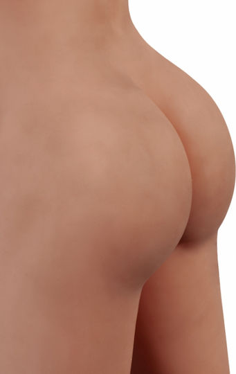 Shots Mr. Justin Ρεαλιστική Κούκλα Butt Realistic Full Sized Doll 435763 Flesh