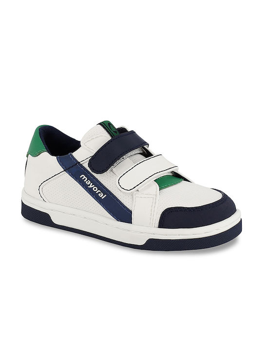 Mayoral Kids Sneakers with Scratch White