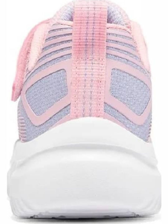 Go Run Kids Sports Shoes Running with Hoop & Loop Closure Pink