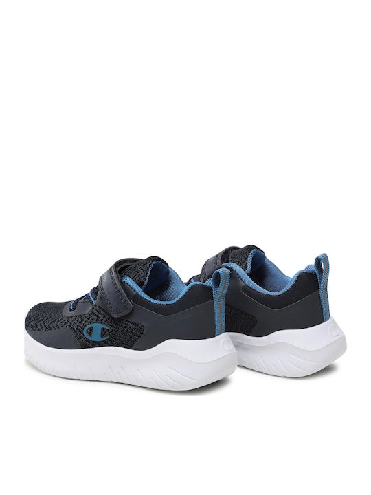 Softy Evolve B Kinder Sportschuhe Laufen mit Bügel- und Schleifenverschluss Blau