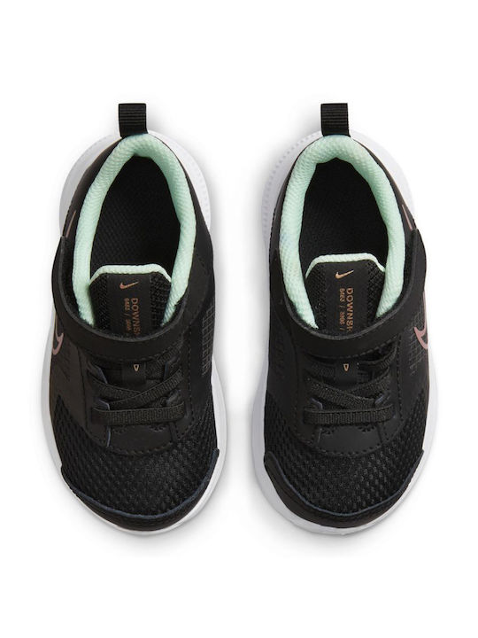 Downshifter 11 Αθλητικά Παιδικά Παπούτσια Running με Σκρατς Μαύρα