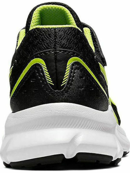 Jolt 3 Kids Sports Shoes Running with Hoop & Loop Closure Black