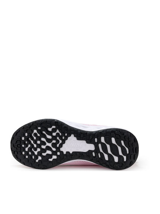 Revolution Revolution 6 Kids Sports Shoes Running with Hoop & Loop Closure Pink Foam / Black