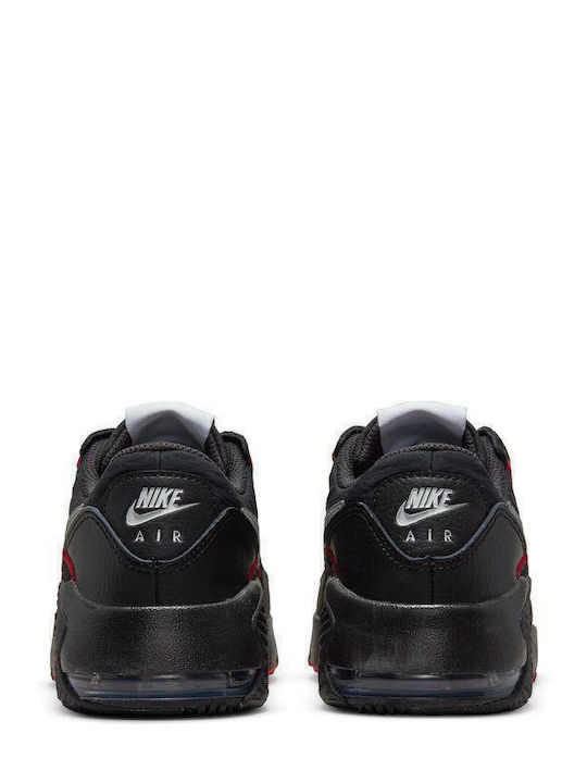 Air Max Excee Kinder Sneakers Black / Sport Red / Metallic Silver