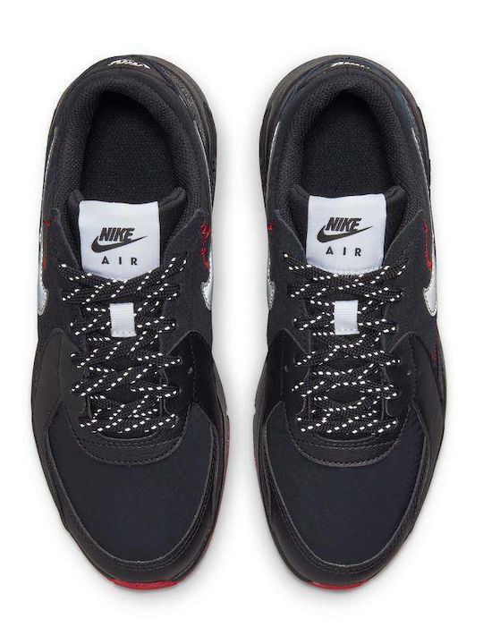 Air Max Excee Kinder Sneakers Black / Sport Red / Metallic Silver