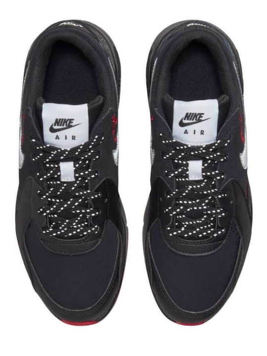 Air Max Excee Kinder Sneakers Black / Sport Red / Metallic Silver