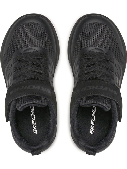 Texlor Αθλητικά Παιδικά Παπούτσια Running με Σκρατς Μαύρα
