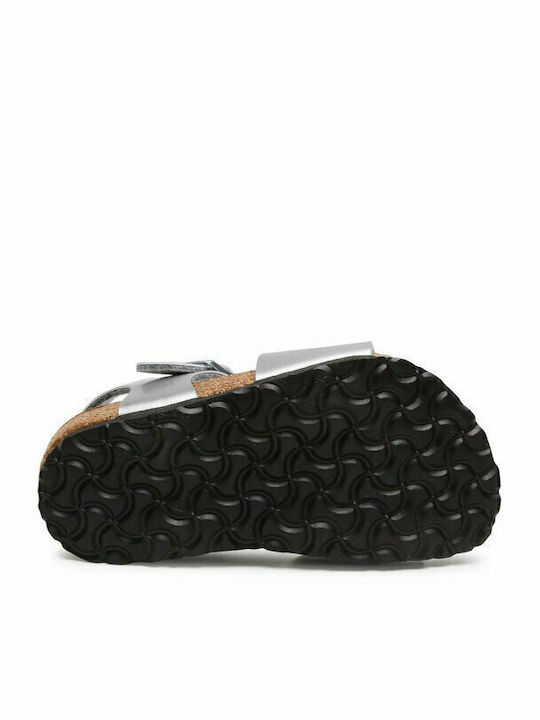Kinder Sandalen Rio Electric Anatomisch Silber