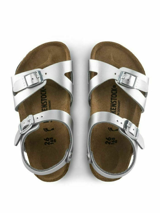 Kinder Sandalen Rio Electric Anatomisch Silber