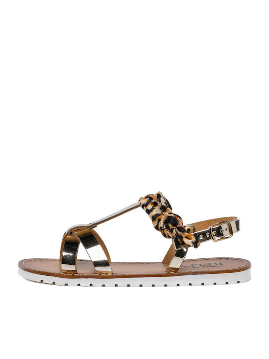 Παιδικά Πέδιλα Eagle 2956platin Leopard Jt360004s Χρυσά
