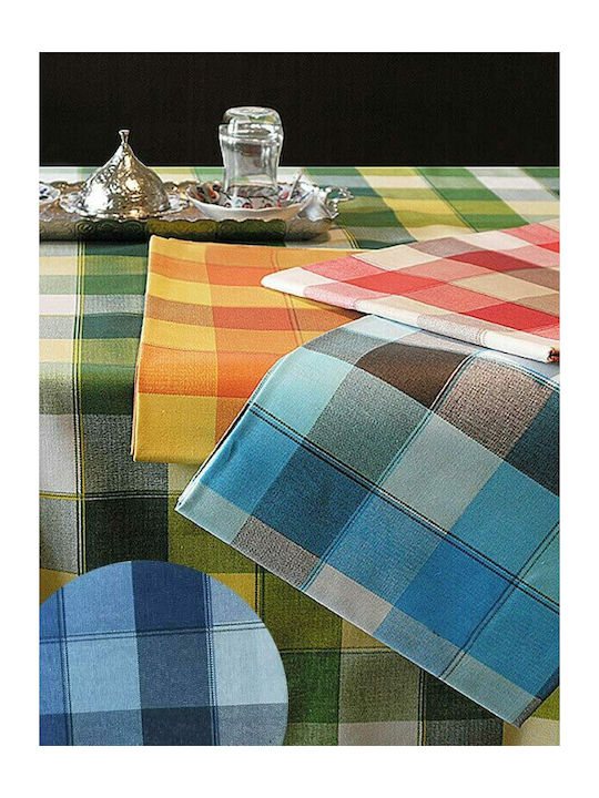 Sunshine 6997 Cotton & Polyester Tablecloth Blue 140x220cm 172-4-6997-blue