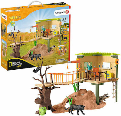 Schleich-S Miniatur-Spielzeug Σταθμός Περιπέτειας με Φύλακα für 3+ Jahre