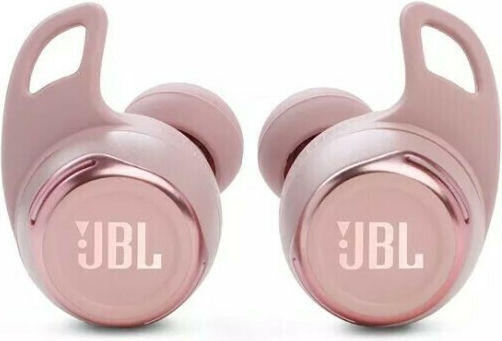 JBL Reflect Flow Pro+ In ear Bluetooth хендсфри Слушалки с Устойчивост на Пот и Кутийка за Зареждане Розов
