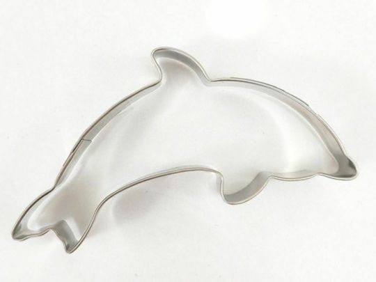 Sugar World Dolphin Cookie Cutter Metallic