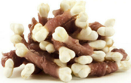 Dog Fest Bone Λιχουδιές για Κουτάβια με Πάπια 90gr