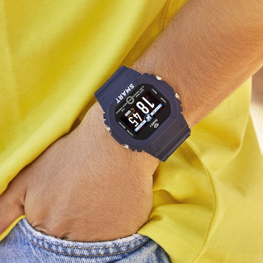 Marea B57008 40mm Smartwatch με Παλμογράφο (Μπλε)