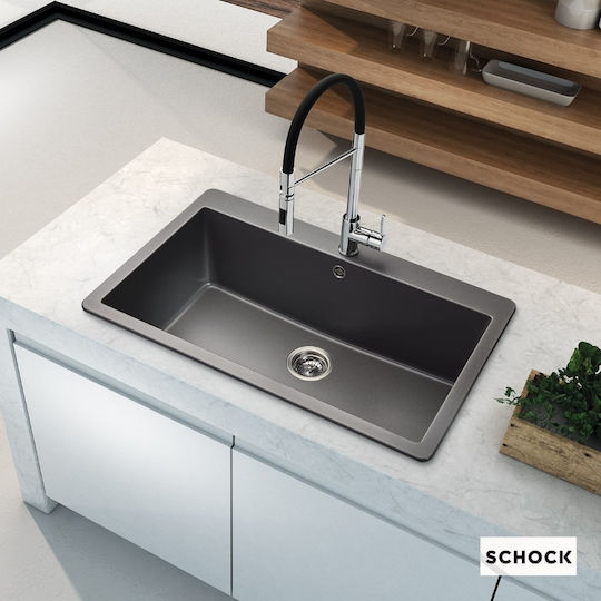 Schock Cristadur Mono Ένθετος από Συνθετικό Γρανίτη Μ83.8xΠ53cm
