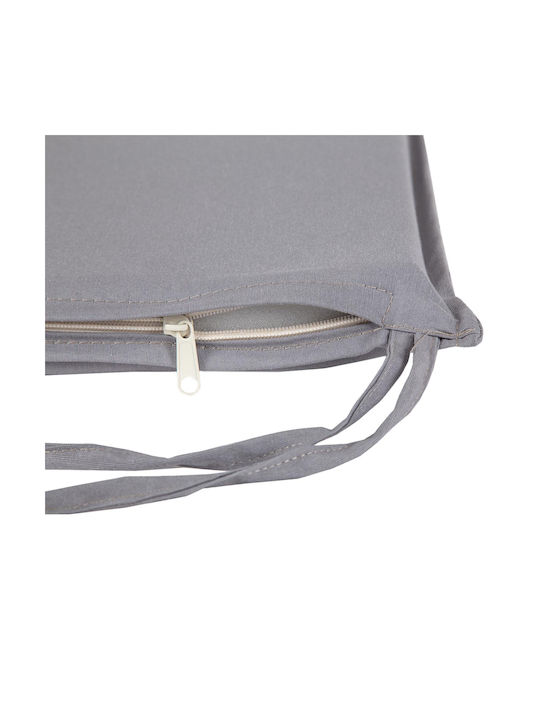 Be Comfy Gartenstuhlkissen Grau 40x40cm