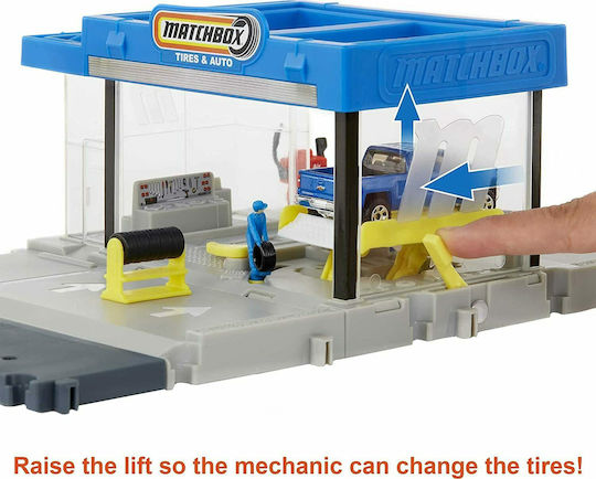 Mattel Matchbox Auto Shop Garaj 1:64 Pentru 3+ Ani