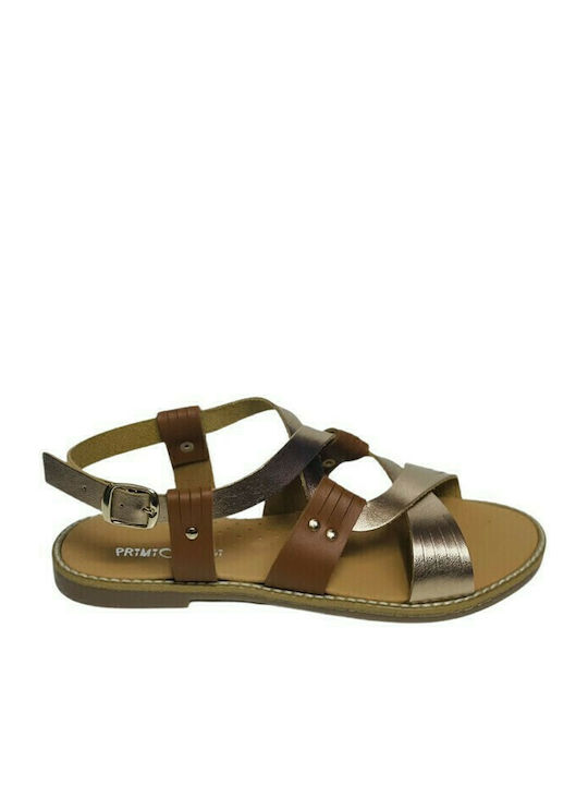 Primi passi Kinder Sandalen Gold