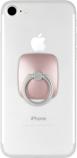 Mercury Wow Ring Holder for Mobile Phone in Rose Gold Colour