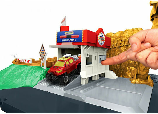 Mattel Matchbox Canyon Adventure Playset Γκαράζ 1:64 για 3+ Ετών