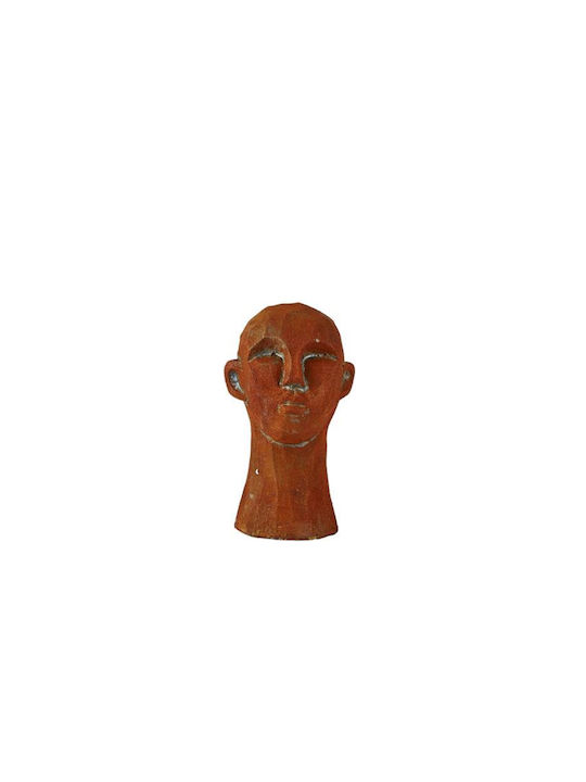 Villa Collection Διακοσμητικά Αγαλματίδια από Τσιμέντο 8.5x8.5x15cm 3τμχ