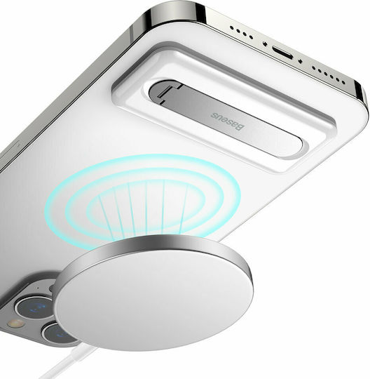 Baseus Foldable Bracket For Smartphones Suport de birou pentru telefon mobil în culoarea Alb