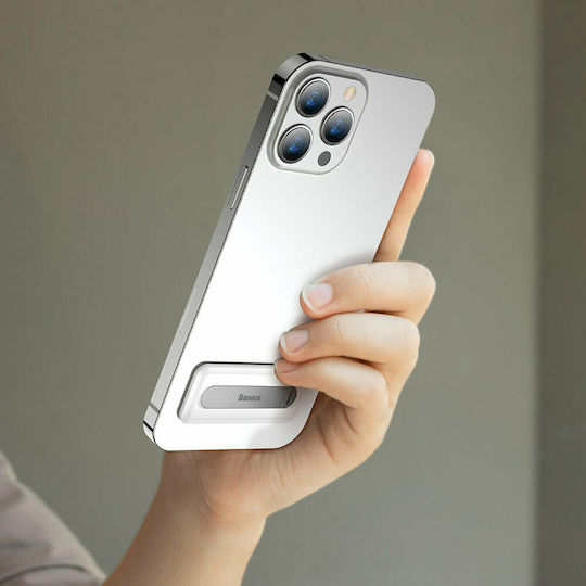 Baseus Foldable Bracket For Smartphones Suport de birou pentru telefon mobil în culoarea Alb