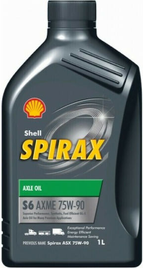 Shell Spirax S6 AXME 75W-90 Transmission Fluid 1lt