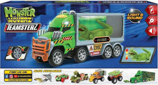 AS Δεινόσαυροι Teamsterz Monster Moverz Croc Rescue Σετ με Φορτηγό για 3+ Ετών