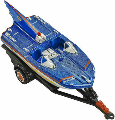 Hot Wheels Batman Batboat With Trailer Bărcuță pentru 7++ Ani