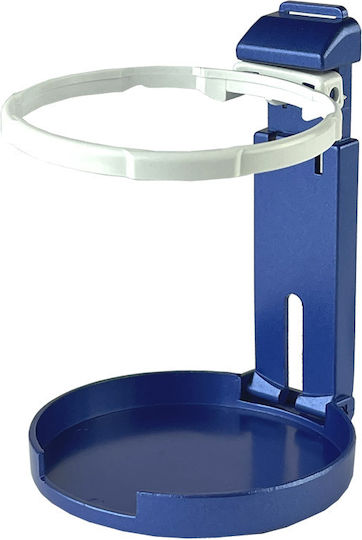 Auto Gs Car Cup Holder 1 Position for Door Blue in Blue Color