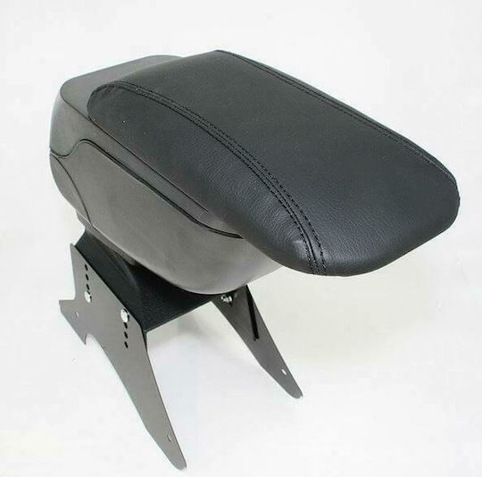 Car Leather Armrest Universal Black