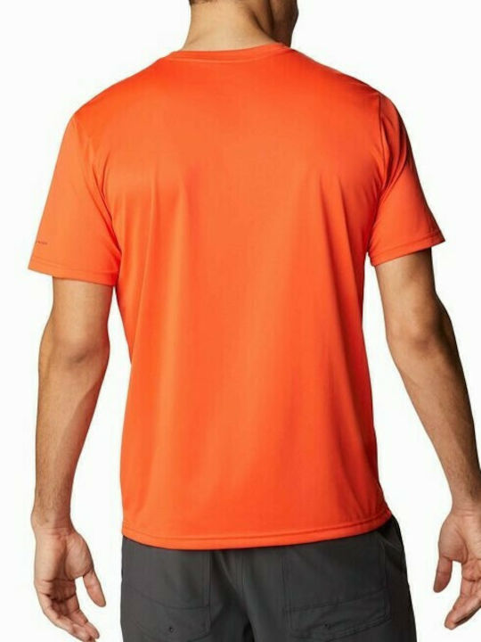 Columbia Hike Men's Short Sleeve T-shirt Orange