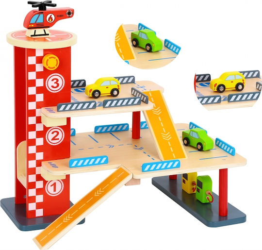 Tooky Toys Γκαράζ 3 Ορόφων Γκαράζ για 3+ Ετών