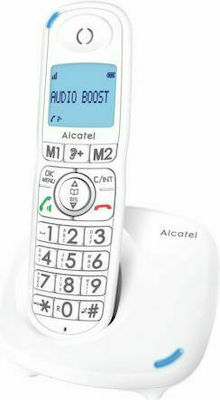 Alcatel XL575 für Senioren mit Freisprechfunktion Weiß