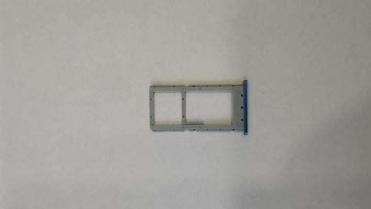 Υποδοχή κάρτας SIM και SD Tray Μπλε για Redmi Note 6 Pro