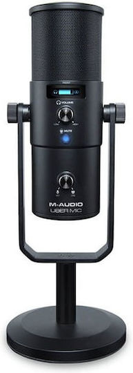 M-Audio Uber Mic Πυκνωτικό Μικρόφωνο Επιτραπέζιο για Φωνητικά