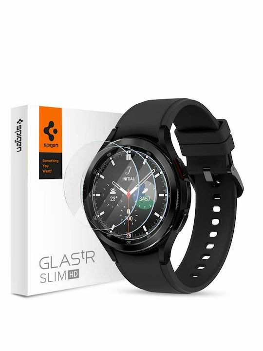 Spigen GLAS.tR Slim 3-PACK Sticlă călită pentru Galaxy Watch 4 Classic 42mm - Galaxy Watch 4 Clasic 42mm AGL03843