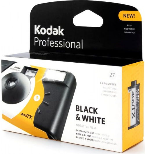Kodak Tri-X 400 B&W Suc 27 Camera Single Use Black