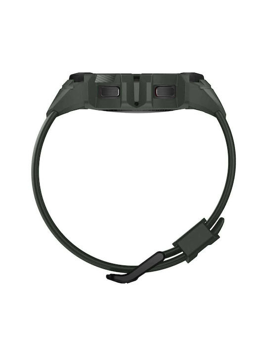 Spigen Rugged Armor Pro Silicone Case Military Green for Galaxy Watch 4 44mm