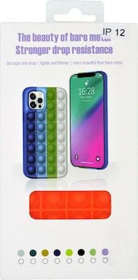 Ancus Pop It Silicone Back Cover Orange (iPhone 12 / 12 Pro)