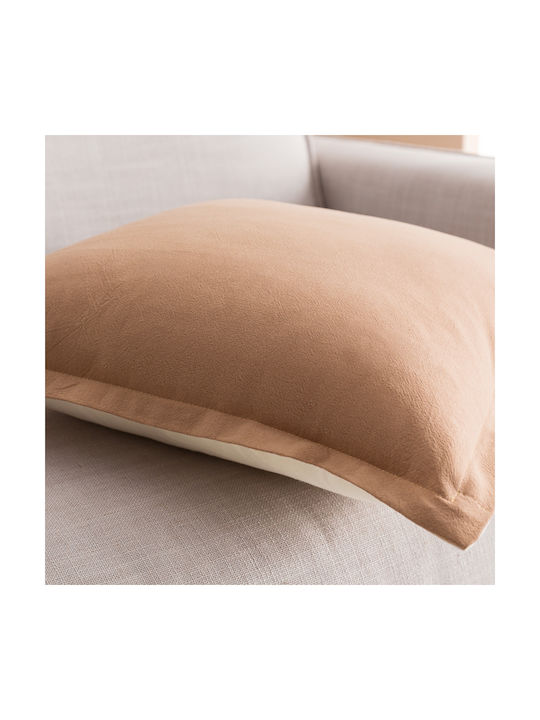 Gofis Home Διακοσμητική Μαξιλαροθήκη Light Veil 309 από 100% Βαμβάκι 36 Jute 43x43εκ.