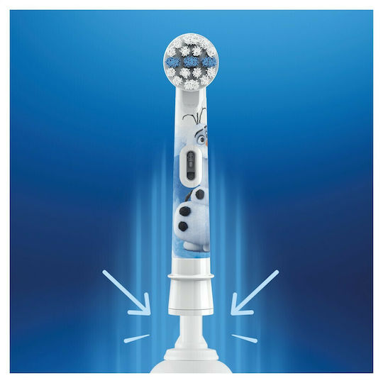 Oral-B Ανταλλακτικά Ηλεκτρικής Οδοντόβουρτσας Stages Power 4τμχ για 3+ Χρονών Frozen